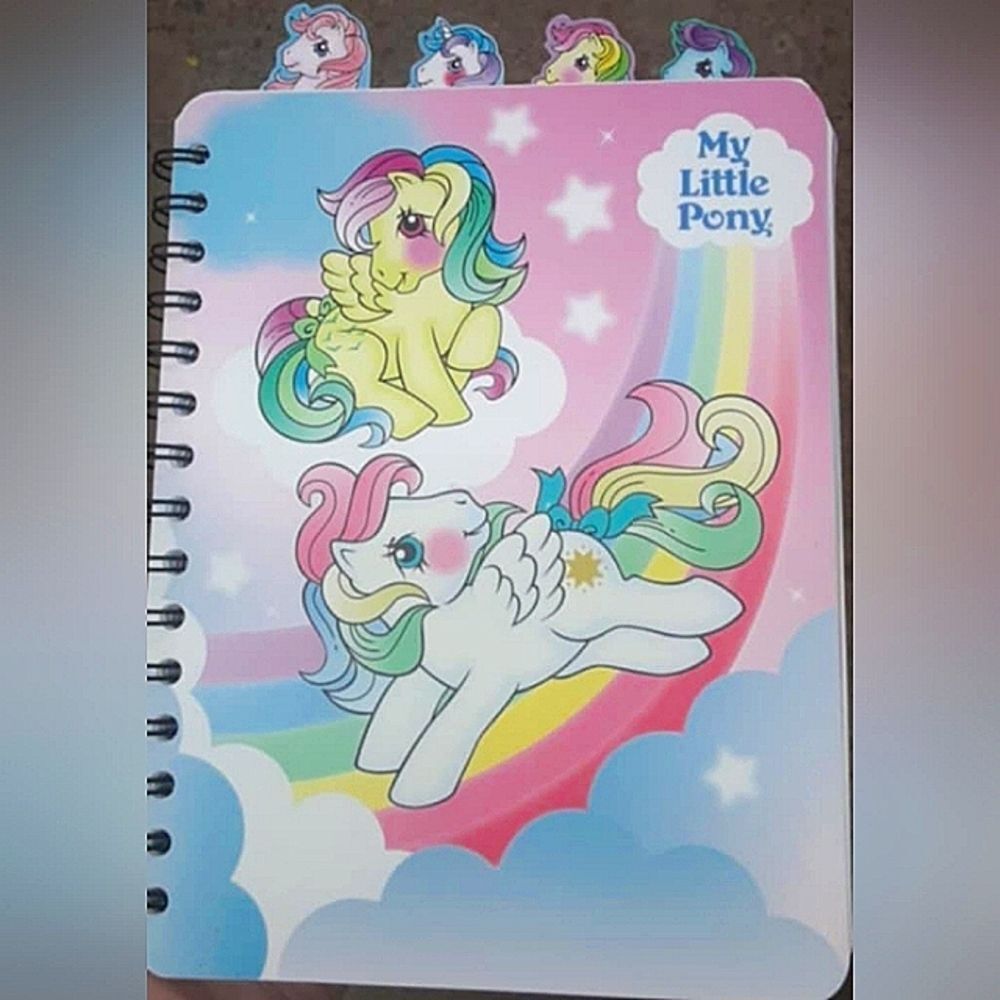 New My Little Pony Tabbed Journal Book